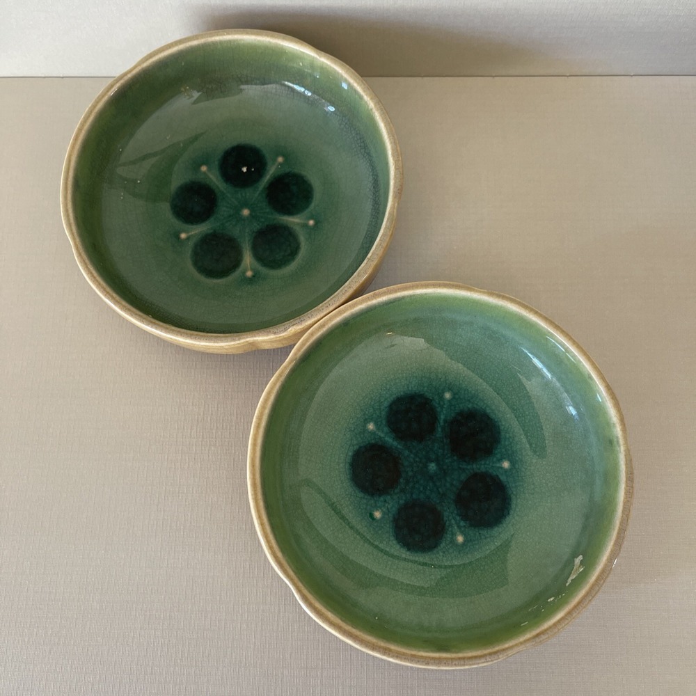 Vintage Bowls Dishes Condiment Oil and Vinegar Sauce Dipping Midcentury Japan ?